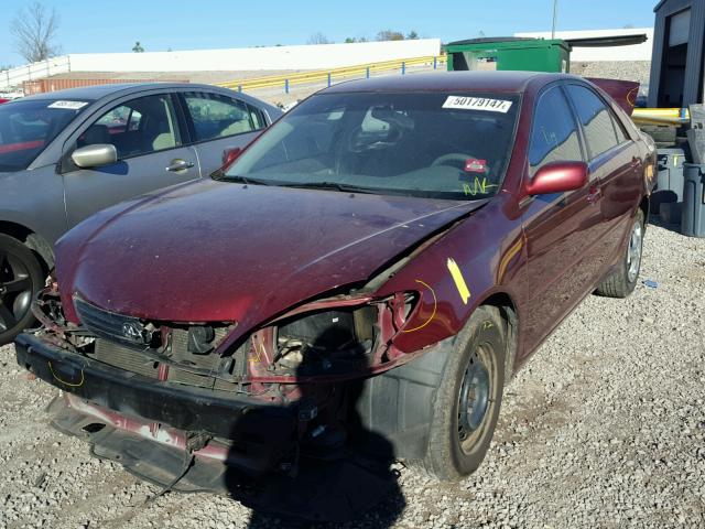 4T1BE32K16U113527 - 2006 TOYOTA CAMRY LE RED photo 2