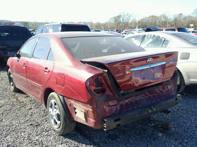 4T1BE32K16U113527 - 2006 TOYOTA CAMRY LE RED photo 3