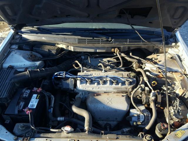 1HGCG66842A158641 - 2002 HONDA ACCORD EX SILVER photo 7