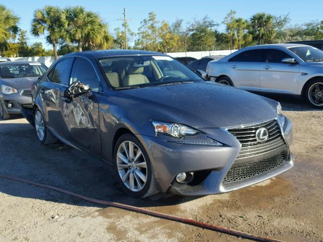 JTHBF1D21E5042503 - 2014 LEXUS IS 250 GRAY photo 1