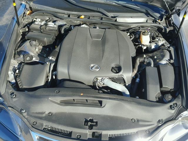 JTHBF1D21E5042503 - 2014 LEXUS IS 250 GRAY photo 7