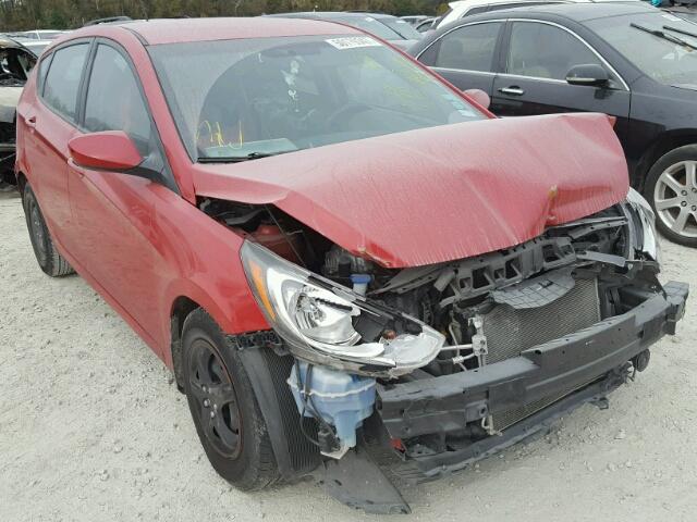 KMHCT5AE2EU172280 - 2014 HYUNDAI ACCENT GLS RED photo 1