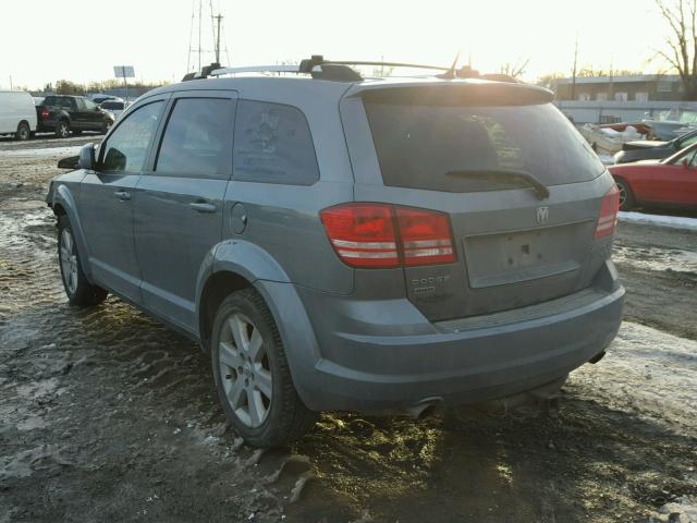 3D4PH5FV9AT255339 - 2010 DODGE JOURNEY SX GRAY photo 3