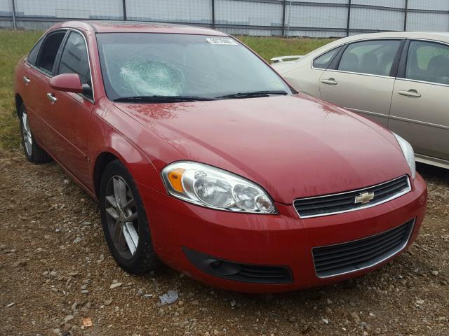 2G1WU583289153242 - 2008 CHEVROLET IMPALA LTZ RED photo 1