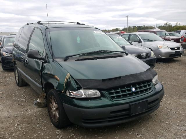 2P4GP45R9TR650296 - 1996 PLYMOUTH VOYAGER SE GREEN photo 1