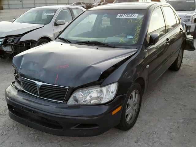 JA3AJ36E73U089678 - 2003 MITSUBISHI LANCER LS GRAY photo 2