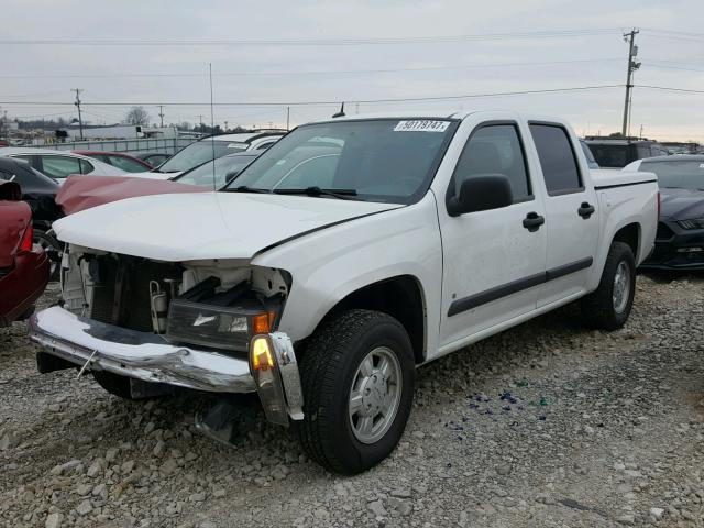 1GCCS33E788192997 - 2008 CHEVROLET COLORADO L WHITE photo 2