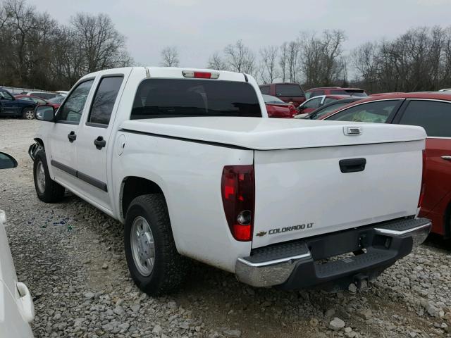 1GCCS33E788192997 - 2008 CHEVROLET COLORADO L WHITE photo 3