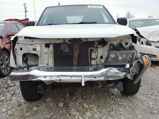 1GCCS33E788192997 - 2008 CHEVROLET COLORADO L WHITE photo 9