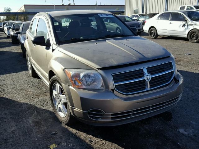 1B3HB48B98D655385 - 2008 DODGE CALIBER SX GOLD photo 1