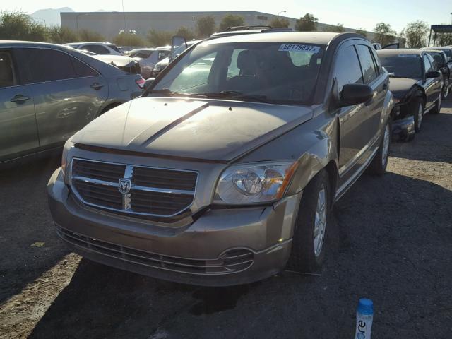 1B3HB48B98D655385 - 2008 DODGE CALIBER SX GOLD photo 2