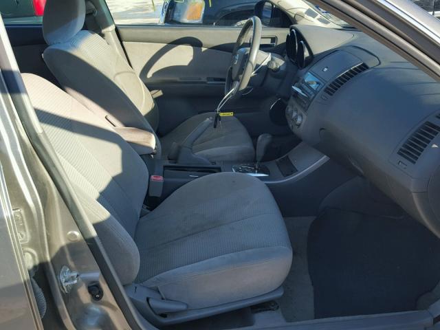 1N4BL11D35N499240 - 2005 NISSAN ALTIMA SE GRAY photo 5