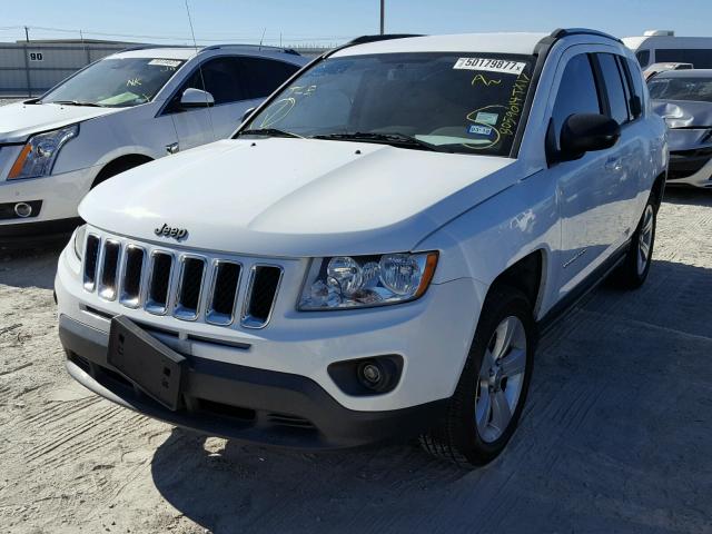 1C4NJCEB6CD514849 - 2012 JEEP COMPASS LA WHITE photo 2