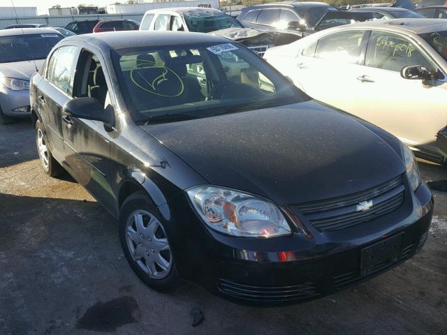 1G1AD5F50A7155884 - 2010 CHEVROLET COBALT 1LT BLACK photo 1