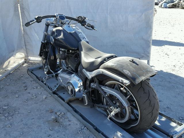 1HD1BFV28DB052481 - 2013 HARLEY-DAVIDSON FXSB BREAK BLACK photo 3