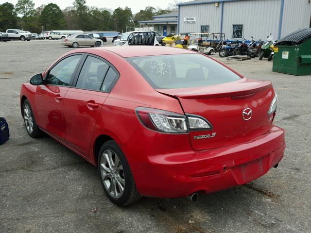 JM1BL1S57A1130920 - 2010 MAZDA 3 S RED photo 3