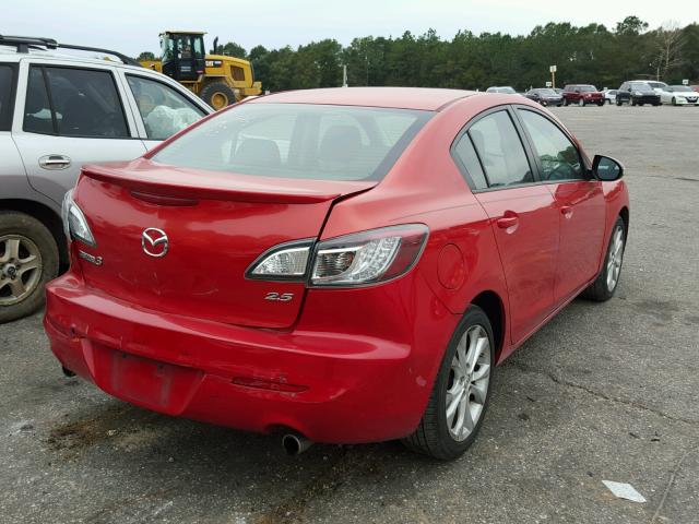 JM1BL1S57A1130920 - 2010 MAZDA 3 S RED photo 4