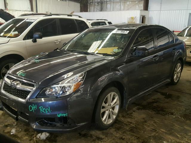 4S3BMCH69D3010974 - 2013 SUBARU LEGACY 2.5 GRAY photo 2