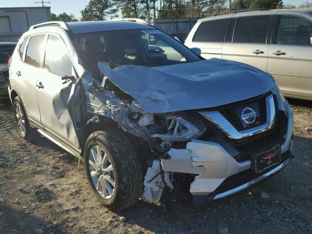 KNMAT2MT2HP606737 - 2017 NISSAN ROGUE S SILVER photo 1