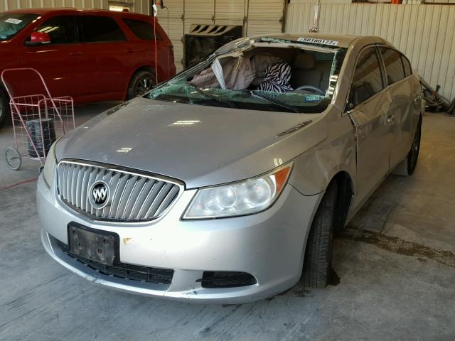 1G4GA5EC0BF332205 - 2011 BUICK LACROSSE C SILVER photo 2