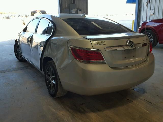 1G4GA5EC0BF332205 - 2011 BUICK LACROSSE C SILVER photo 3