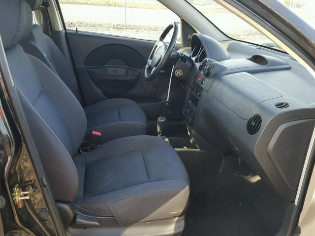 KL1TD66606B577650 - 2006 CHEVROLET AVEO BASE Qara foto 5