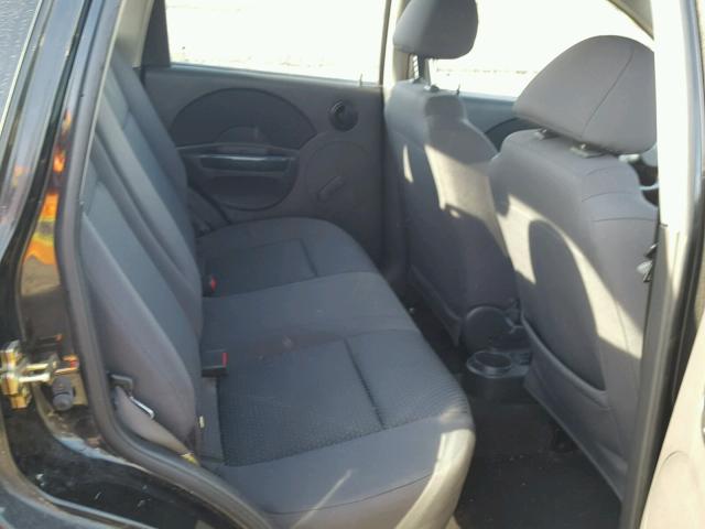 KL1TD66606B577650 - 2006 CHEVROLET AVEO BASE Qara foto 6