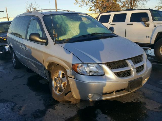 2D4GP44LX4R602439 - 2004 DODGE GRAND CARA SILVER photo 1