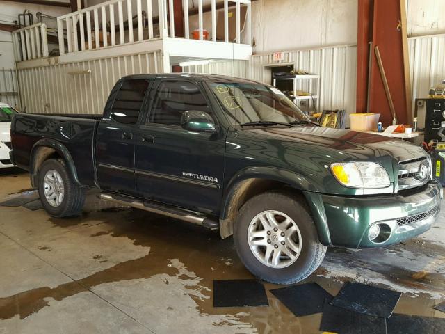 5TBRT38193S437745 - 2003 TOYOTA TUNDRA ACC GREEN photo 1