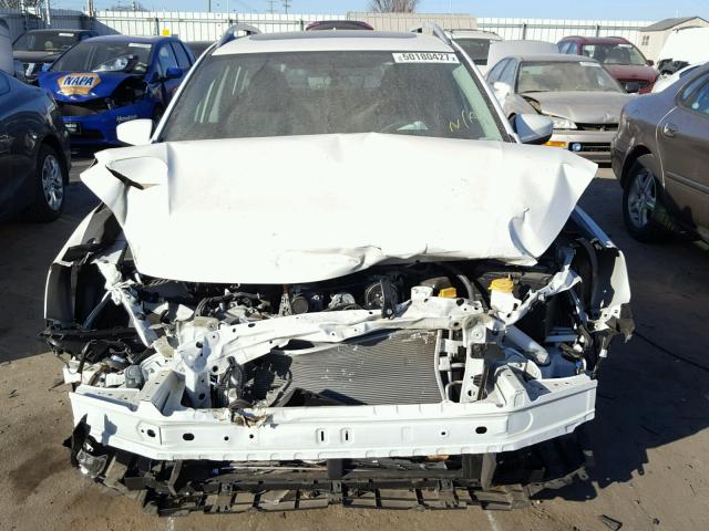 4S3GTAB64H3734518 - 2017 SUBARU IMPREZA PR WHITE photo 9