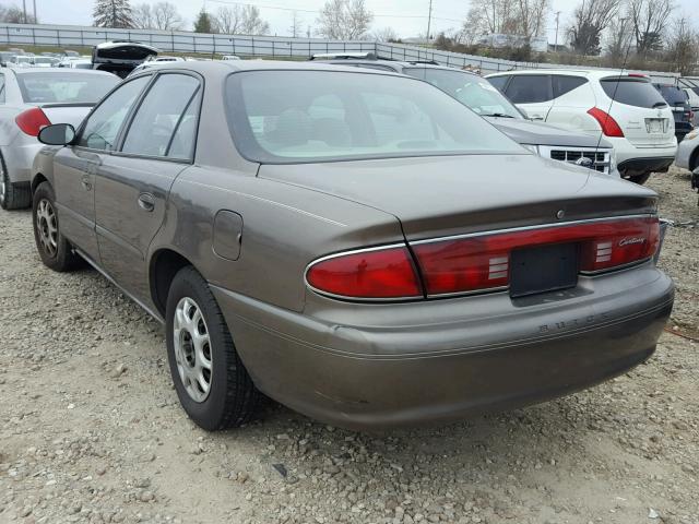 2G4WS52JX31283731 - 2003 BUICK CENTURY CU BROWN photo 3