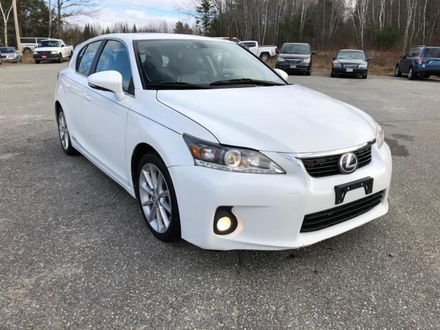 JTHKD5BH8C2072102 - 2012 LEXUS CT 200 WHITE photo 1