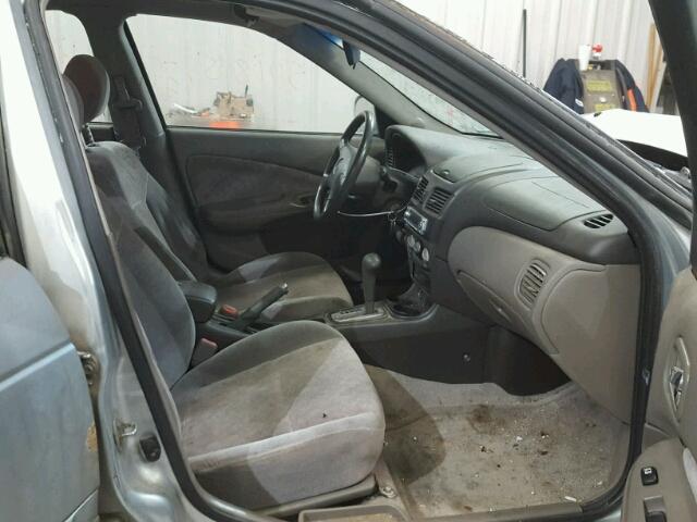 3N1CB51D32L595795 - 2002 NISSAN SENTRA XE SILVER photo 5