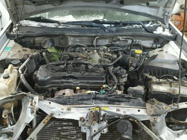 3N1CB51D32L595795 - 2002 NISSAN SENTRA XE SILVER photo 7