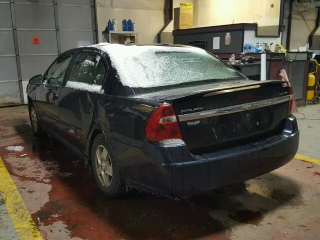 1G1ZT52805F302500 - 2005 CHEVROLET MALIBU LS ლურჯი ფოტო 3