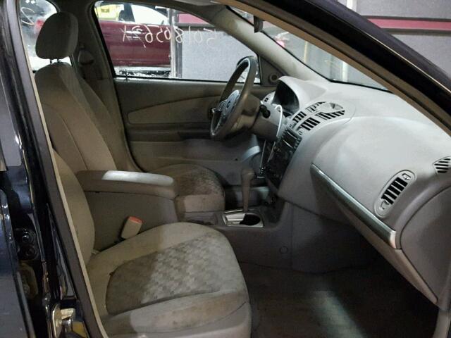 1G1ZT52805F302500 - 2005 CHEVROLET MALIBU LS ლურჯი ფოტო 5