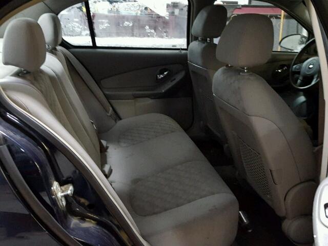 1G1ZT52805F302500 - 2005 CHEVROLET MALIBU LS ლურჯი ფოტო 6