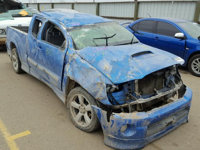 5TETU22N25Z109539 - 2005 TOYOTA TACOMA X-R BLUE photo 1