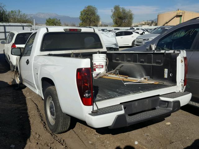 1GCCSBFEXB8100715 - 2011 CHEVROLET COLORADO WHITE photo 3