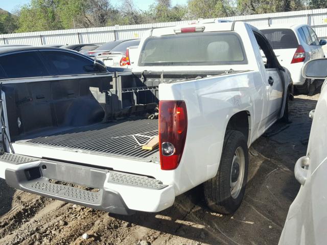 1GCCSBFEXB8100715 - 2011 CHEVROLET COLORADO WHITE photo 4