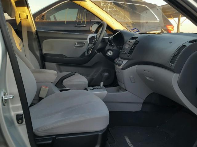 KMHDU46D38U430855 - 2008 HYUNDAI ELANTRA GL GRAY photo 5