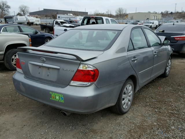 4T1BE32K46U658993 - 2006 TOYOTA CAMRY LE GRAY photo 4