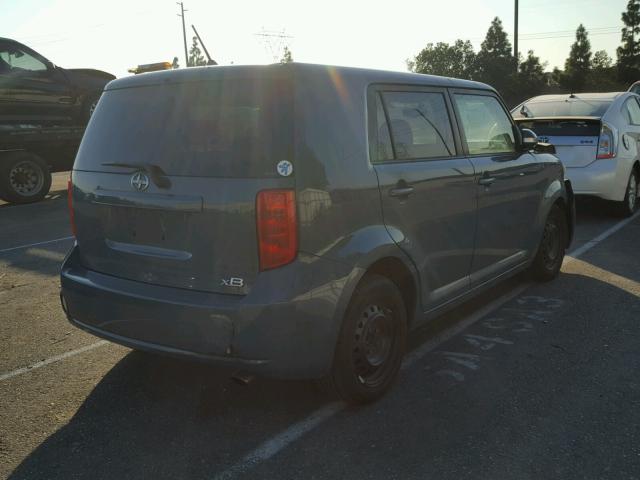 JTLKE50E781039407 - 2008 SCION XB GREEN photo 4