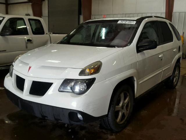 3G7DA03E13S575323 - 2003 PONTIAC AZTEK WHITE photo 2