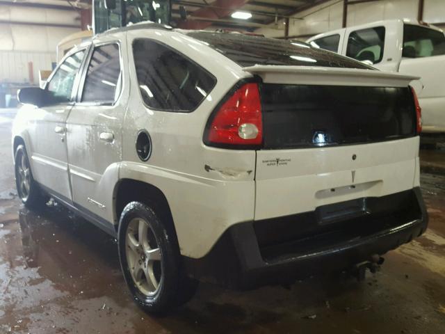 3G7DA03E13S575323 - 2003 PONTIAC AZTEK WHITE photo 3