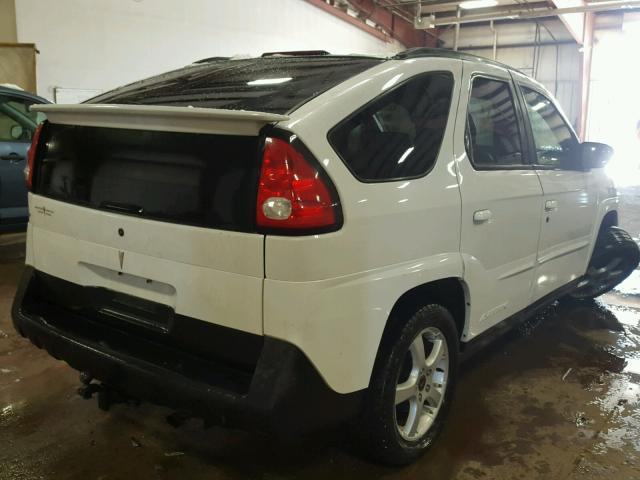 3G7DA03E13S575323 - 2003 PONTIAC AZTEK WHITE photo 4