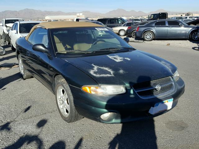 3C3EL55HXVT556503 - 1997 CHRYSLER SEBRING JX GREEN photo 1