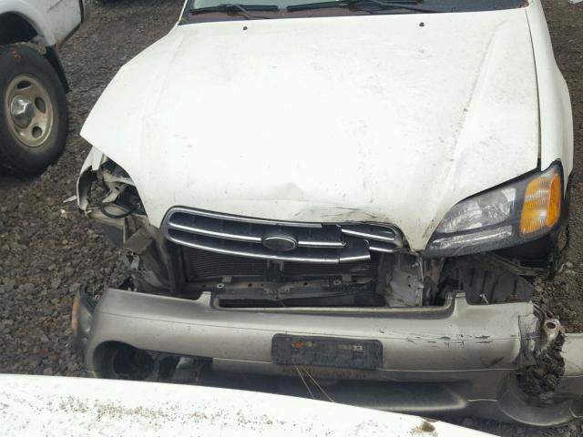 4S3BH806417663620 - 2001 SUBARU LEGACY OUT WHITE photo 7