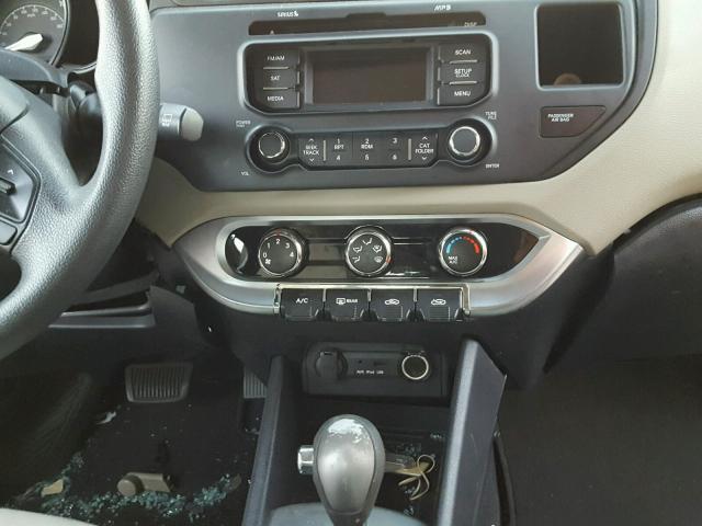 KNADM5A32D6206612 - 2013 KIA RIO LX Կարմիր լուսանկար 9
