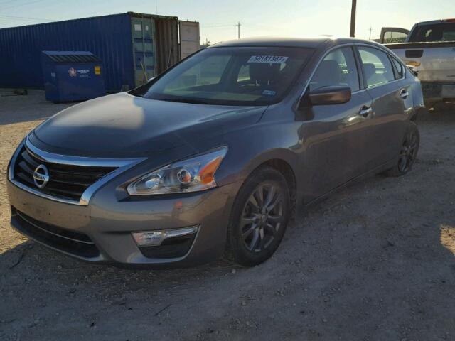 1N4AL3AP9FC458755 - 2015 NISSAN ALTIMA 2.5 GRAY photo 2